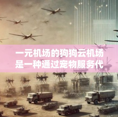 一元机场的狗狗云机场是一种通过宠物服务代替机场常规服务的智能解决方案，旨在提高机场的效率和用户体验。以下是该系统的详细解释
