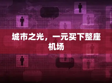 城市之光，一元买下整座机场