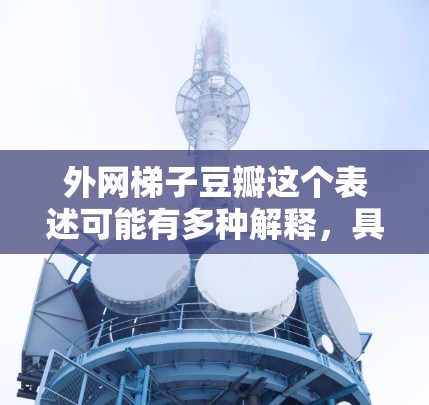 外网梯子豆瓣这个表述可能有多种解释，具体取决于上下文。以下是一些可能的解释和建议