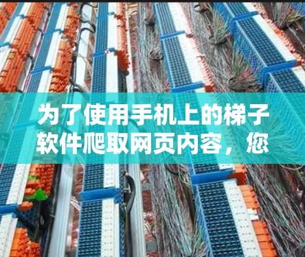 为了使用手机上的梯子软件爬取网页内容,您可以按照以下步骤进行操作 为了使用手机上的梯子软件爬取网页内容,您可以按照以下步骤进行操作