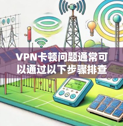 VPN卡顿问题通常可以通过以下步骤排查和解决