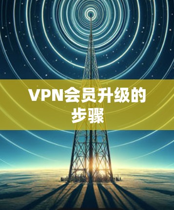 VPN会员升级的步骤
