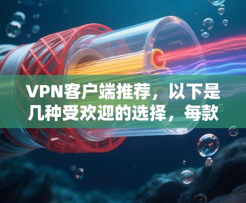 VPN客户端推荐，以下是几种受欢迎的选择，每款都有其独特的优势。根据你的需求，选择合适的版本