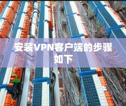 安装VPN客户端的步骤如下