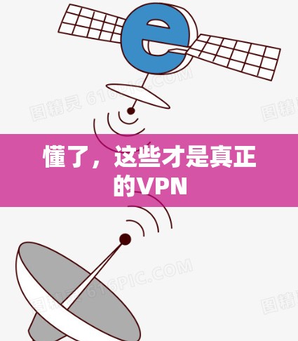 懂了，这些才是真正的VPN