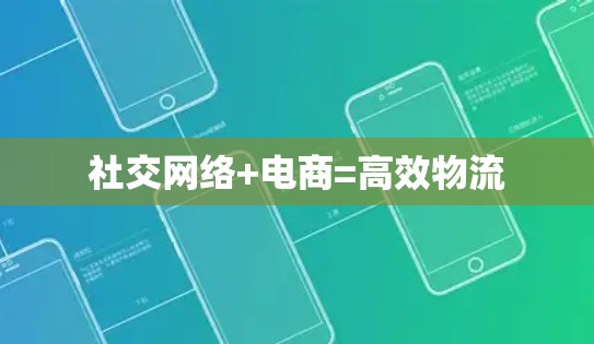 社交网络+电商=高效物流