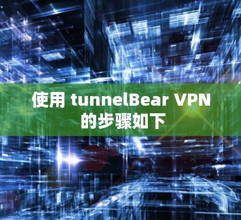 使用 tunnelBear VPN 的步骤如下
